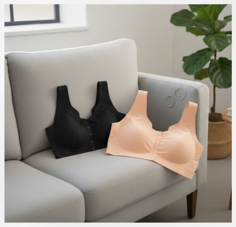 Silky-Soft Touch Front-Opening Bra