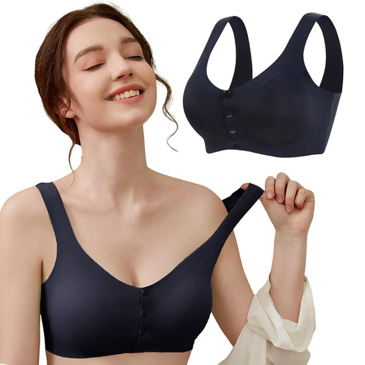 Silky-Soft Touch Front-Opening Bra