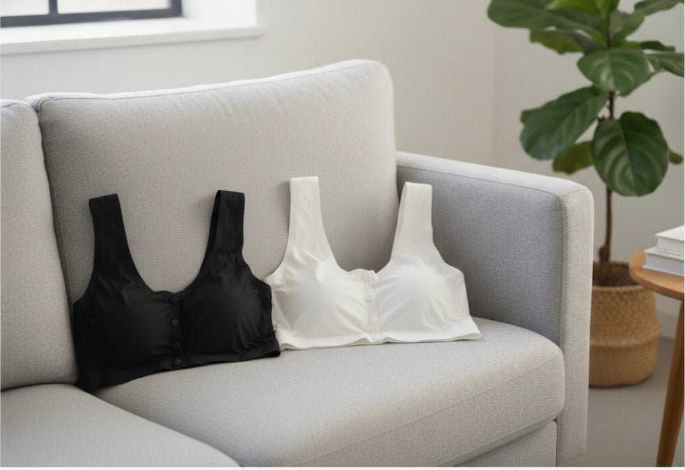 Silky-Soft Touch Front-Opening Bra