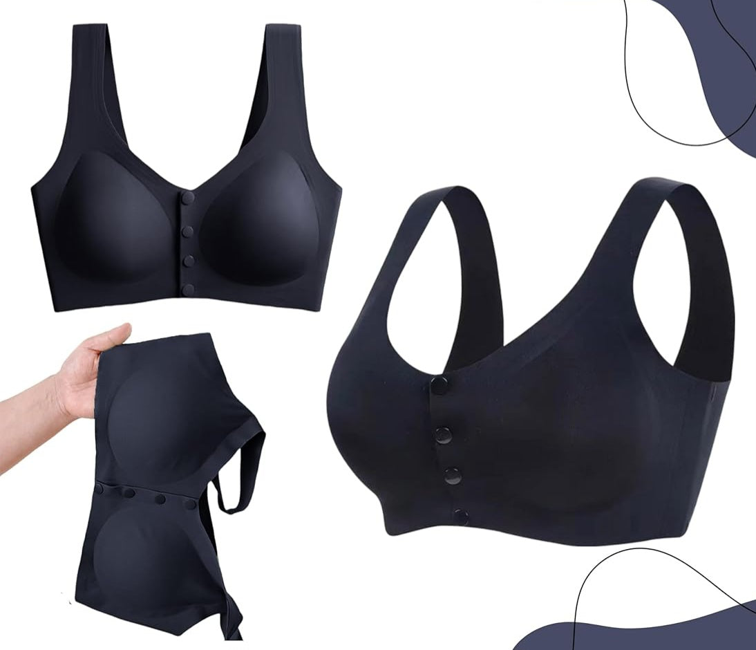 Silky-Soft Touch Front-Opening Bra